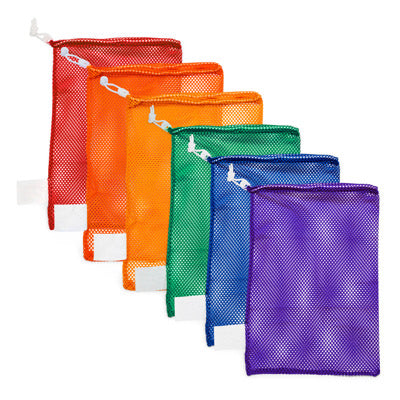 18x12 Mesh Bag Set of 6 Colors