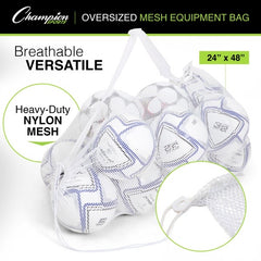 Mesh Equipment Bag w/Shoulder Strap