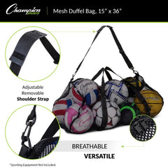 Mesh Duffel Bag