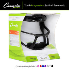 Magnesium Softball Facemask Youth