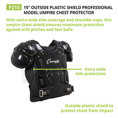 Outside Plastic Shield Pro Chest Protector