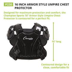 Armor Style Umpire Chest Protector