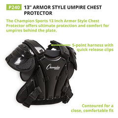 Armor Style Umpire Chest Protector