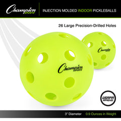 Injection Molded Indoor Pickleball Set