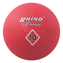 10 Inch Playground Ball Red