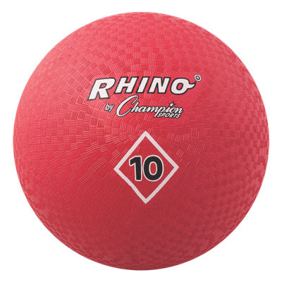 10 Inch Playground Ball Red