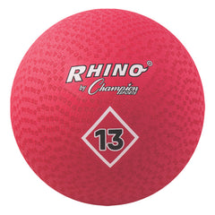 13 Inch Playground Ball Red