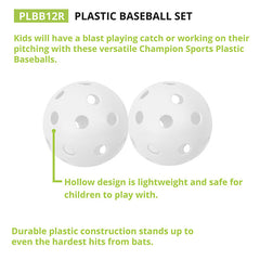 Plastic Baseball Set