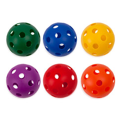 Plastic Softball Assorted Colored Set