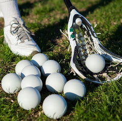 Soft Practice Lacrosse Ball White