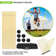 Pro Agility Pole Set