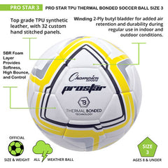 Prostar Soccer Ball Size