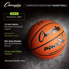 Women's Composite Microfiber Basketball