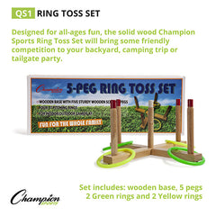 Ring Toss Set