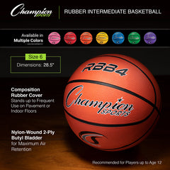 Intermediate Rubber Basketball