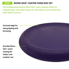 Rhino Skin® Coated Foam Disc Set