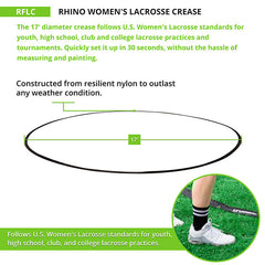 Rhino Women's Lacrosse Crease