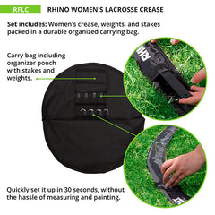 Rhino Women's Lacrosse Crease