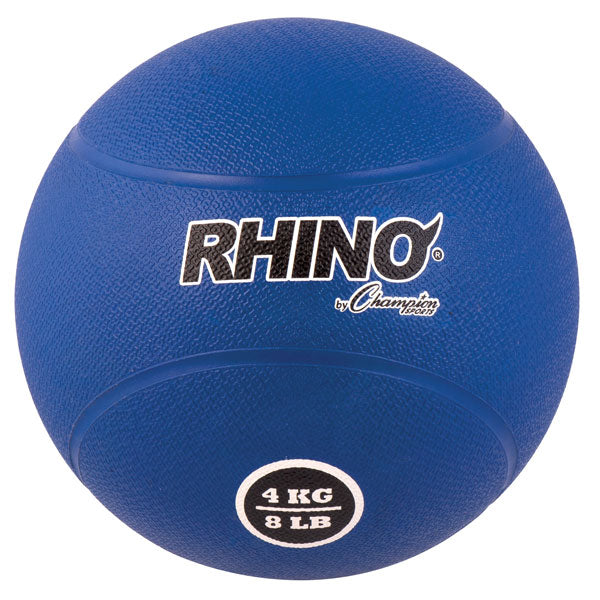 4 Kilo Rubber Medicine Ball Blue