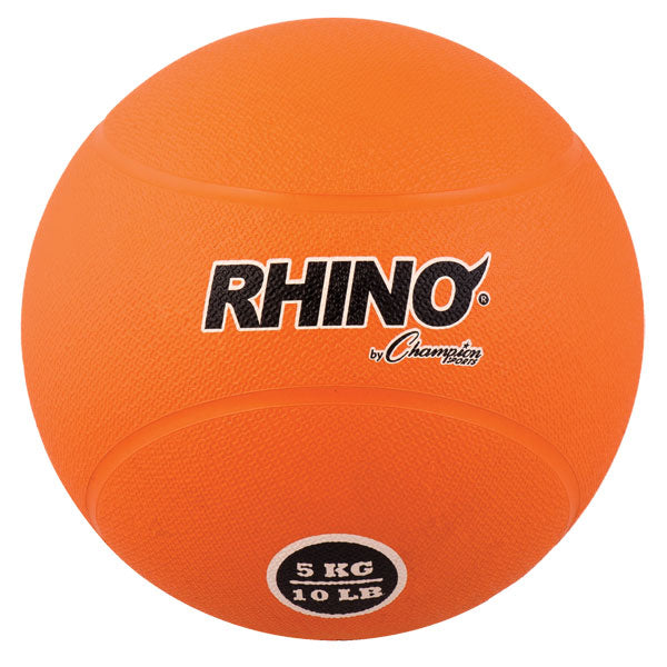 5 Kilo Rubber Medicine Ball Orange