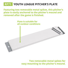 Youth League Pitcher's Plate