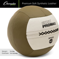 20lb Rhino® Promax Medicine Ball