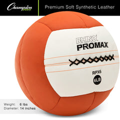 6lb Rhino® Promax Medicine Ball