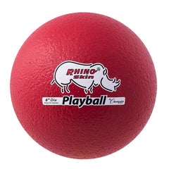 6.3 Inch Rhino Skin Foam Ball Medium Bounce Red