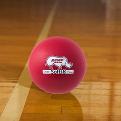 8.25 Inch Rhino Skin Low Bounce Softi Foam Ball Red