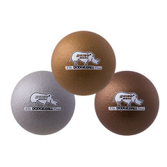 6 Inch Rhino Skin Low Bounce Metallic Dodgeball Set