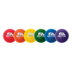 6 Inch Rhino Skin Low Bounce Dodgeball Set