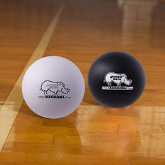 8 Inch Rhino Skin Dodgeball Set Black/White