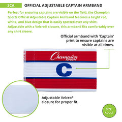 Official Adjustable Captains Armband