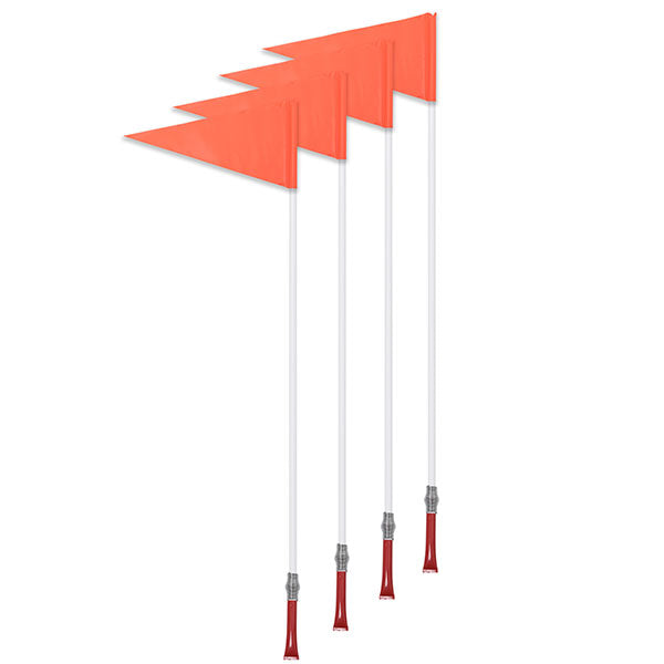 Soccer Corner Flag Set with Plastic Poles