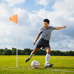 One-Piece Economy Soccer Corner Flag Set