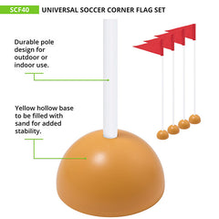 Universal Soccer Corner Flags