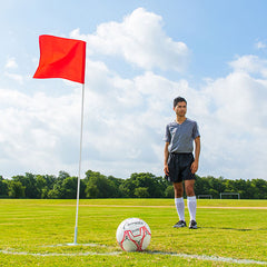 Slim Line Soccer Corner Flags