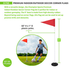 Premium Soccer Corner Flags