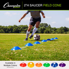 Saucer Field Cone Set of 48