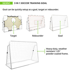 3 IN 1 Soccer Training Goal