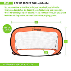 Pop Up Soccer Goal