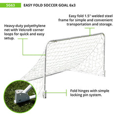 Easy Fold Soccer Goal