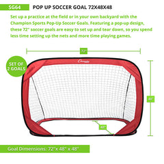 Pop Up Soccer Goal