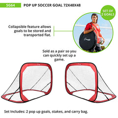 Pop Up Soccer Goal