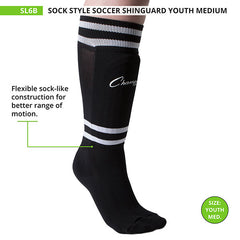 Sock Style Soccer Shin Guard