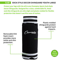 Sock Style Soccer Shin Guard