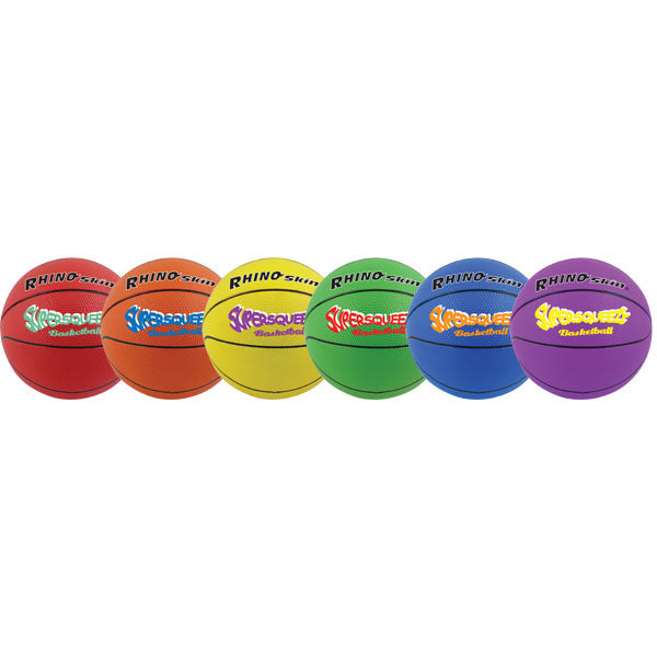 Rhino Skin® Super Squeeze Basketball Set