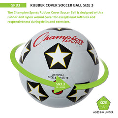 Rubber Soccer Ball Size 3