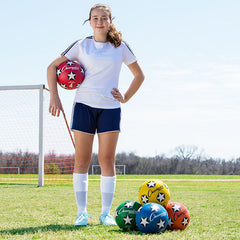 Rubber Cover Soccer Ball Set Size 4