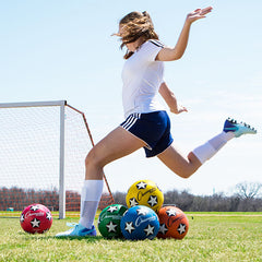 Rubber Cover Soccer Ball Set Size 4